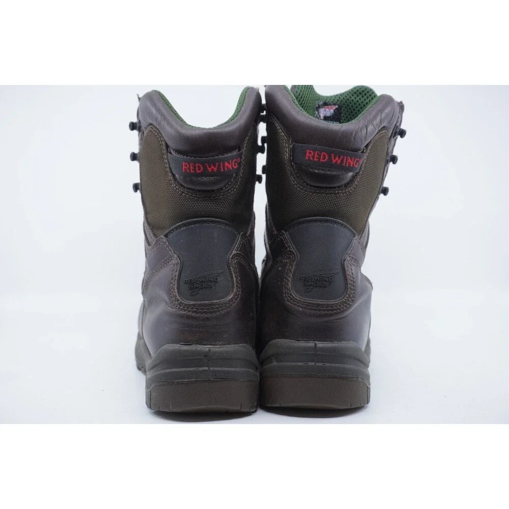 Red Wing King Toe Work Boots Mens Size 9.5 D Waterproof Leather Safety Toe 3547